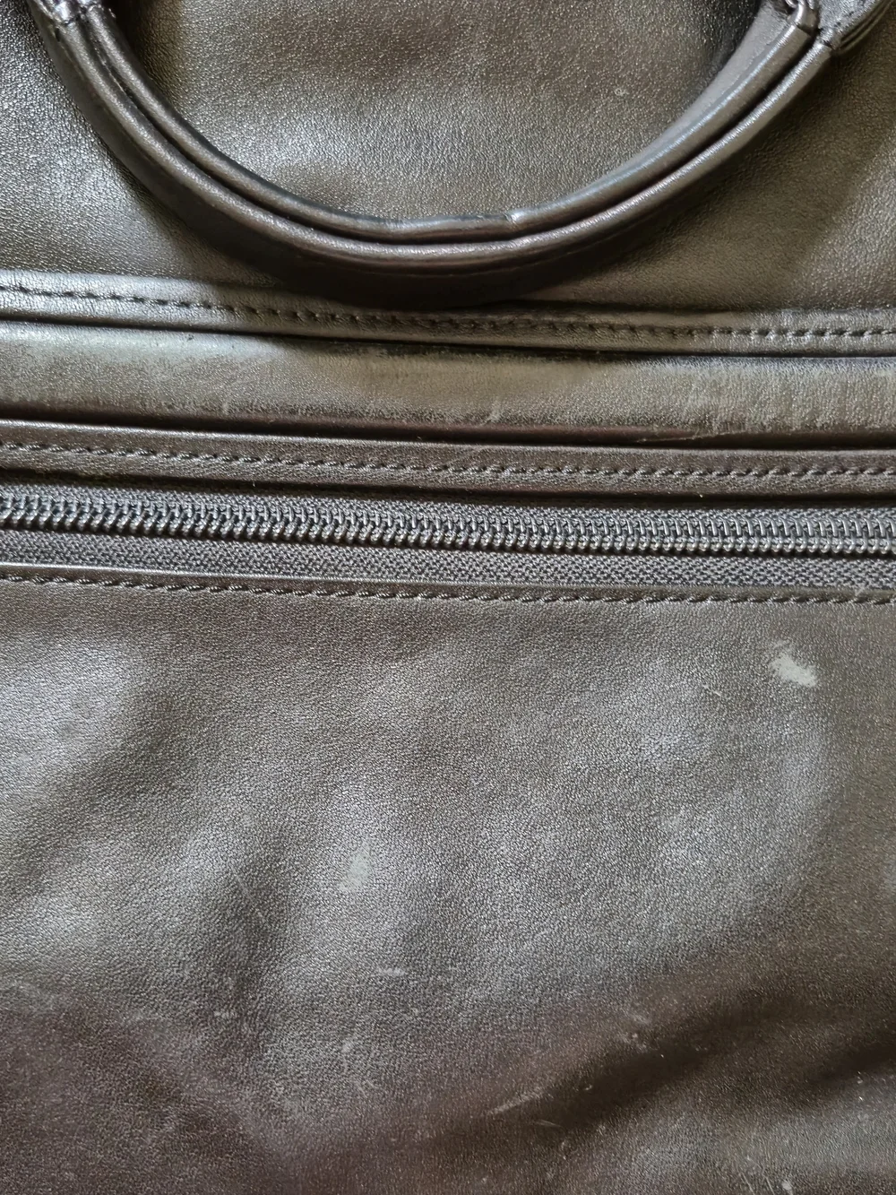 Tumi Black Men's Laptop Briefcase with Shoulder Strap